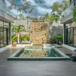 Casa Don Rey To Enrich You With Tulum Culture Rooftop Infinity Pool And Retro Loungers For Sun Lovers