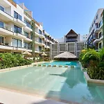 Modern Apartment In Tulum With Private Balcony, Shared Swimming Pool And Childrens Play Area