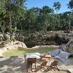 Private Cenote 18 Guests Luxury Jungle Lodge