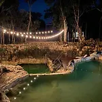 Private Cenote 18 Guests Luxury Jungle Lodge