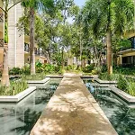 New Chic Studio Private Balcony Roof Pool Gym
