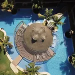 Zen Oasis Swim Up Pool W Tiki Hut Bar + Gym * Tulum