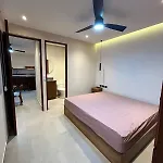 Apartamento Depto#4 Lujoso Depto En 2 Rec *