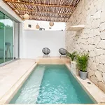Relaxing 2 Bedroom In The Center Of With Private Pool And Terrace Tulum