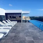 Modern Studio In Aldea Zama With Infinity Rooftop Pool Access