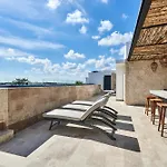 Marvelous Apartment In Aldea Zama With Private Balcony, Rooftop Pool, Gym & Workspace