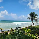 Casa De Tres Recamaras Con Alberca Compartida Con Hermosas Vistas A La Jungla Y Cerca De Todo, Ruinas, Cenotes, Laguna, Playa, Con Cochera Privada
