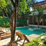 Reflective Jungle Treehouse With Plunge Pool