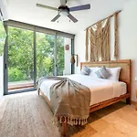Сasa de vacaciones Nhoa 206b Lux 1br Jungle View In Aldea Zama
