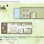 Stylish Ph With Private Pool-gym-superstore Tulum