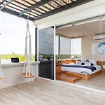 Designer Penthouse - Rooftop Pool & Jungle View * Tulum