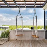 Apartamento Designer Penthouse - Rooftop Pool & Jungle View Tulum