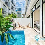 Stylish Sexy 1 Bd W/ Private Pool & Rooftop Pool