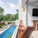 Nhoa 205a Lux 2br Pool View In Aldea Zama Apartamento *