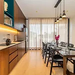 Lux 2br With Rooftop Pool, Spa, Gym, Kids Playroom Сasa de vacaciones