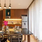 Сasa de vacaciones Lux 2br With Rooftop Pool, Spa, Gym, Kids Playroom