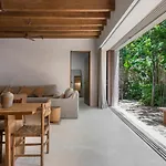 Holiday home Boho 3br Organic Design Gated & Rooftop *