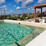 Bright 2br Loft With Rooftop Pool In Downtown Location * Tulum