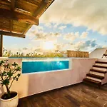 Villa 4 Bedroom Deluxe Penthouse With Private Roof Garden With Pool In Aldea Zama Tikal 17 Tulum