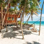 Amazing Eco Palapa At Private In Sian Kaan. Сasa de vacaciones
