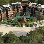 Exclusivo! 2 Dormitorios, 4 Camas, De 1 A 6 Huéspedes Con Terraza Directo A La Alberca Y Otra Alberca Azotea Wifi , Gym , Sauna, Elevador Y Mas!!! *