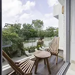 Nhoa 205b Lux 1br Pool View In Aldea Zama