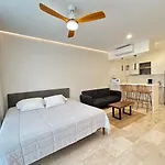 Apartamento Aldea Zama With Stable Wifi, Gym And Rooftop Pool