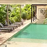 Apartamento Center Family Double Four Guest With Free Parking Pool Ac Kitchenette Near Tulum