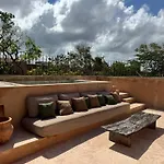Boho 3br Organic Design Gated & Rooftop
