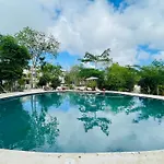 Family In The Jungle With Cenotes And Big Pool Tulum