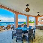 Exclusive Retreat At Hacienda Tankah Luxury 7 Bedroom Oceanfront With Infinity Pool And Full Staff Included In Villa