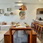 Apartment 3br En Aldea Zama-roof Top-2 Pool-fast Wifi-gym Tulum