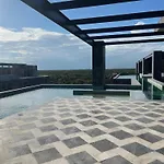 Apartamento Unique Rooftop Sea View Walking To The Tulum