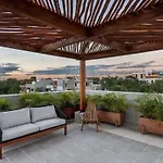 Bright 2br In Aldea Zama With Rooftop Pool & Wi-fi