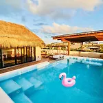 Villa 4 Bedroom Deluxe Penthouse With Private Roof Garden With Pool In Aldea Zama Tikal 17 Tulum