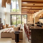 Chic 3br - 2 Pools With Rooftop Pool Modern Boho Design Tulum