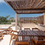 Holiday home Stylish 3br Penthouse Haven With Plunge Pool Private Rooftop Pool & Jungle Panorama Tulum