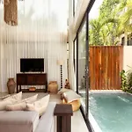 Chic 3br - 2 Pools With Rooftop Pool Modern Boho Design Villa Tulum