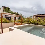 Luxe 3br - Two Private Pools Including Rooftop Modern Boho Style Tulum