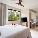 Chic Villa-Apartment In Aldea Zama, Private Pool & Security