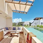 New Luxury Design Private Roof Pool Walkable Tulum