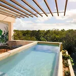 Private Rooftop Pool 3br Penthouse In The Jungle Apartment Tulum