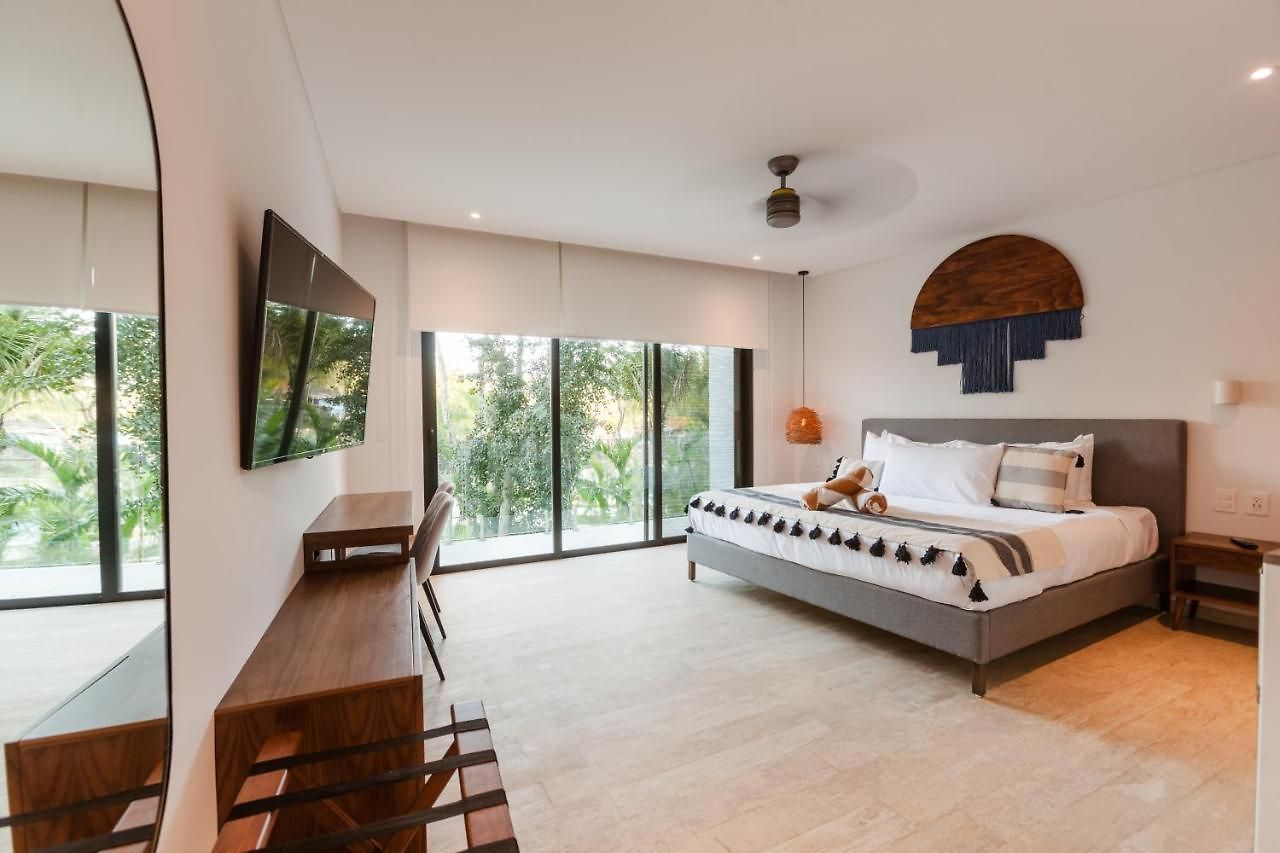 Apartamento Your Place In Town With Pool, Coworking And Gym Located At Park Lagunas Tulum