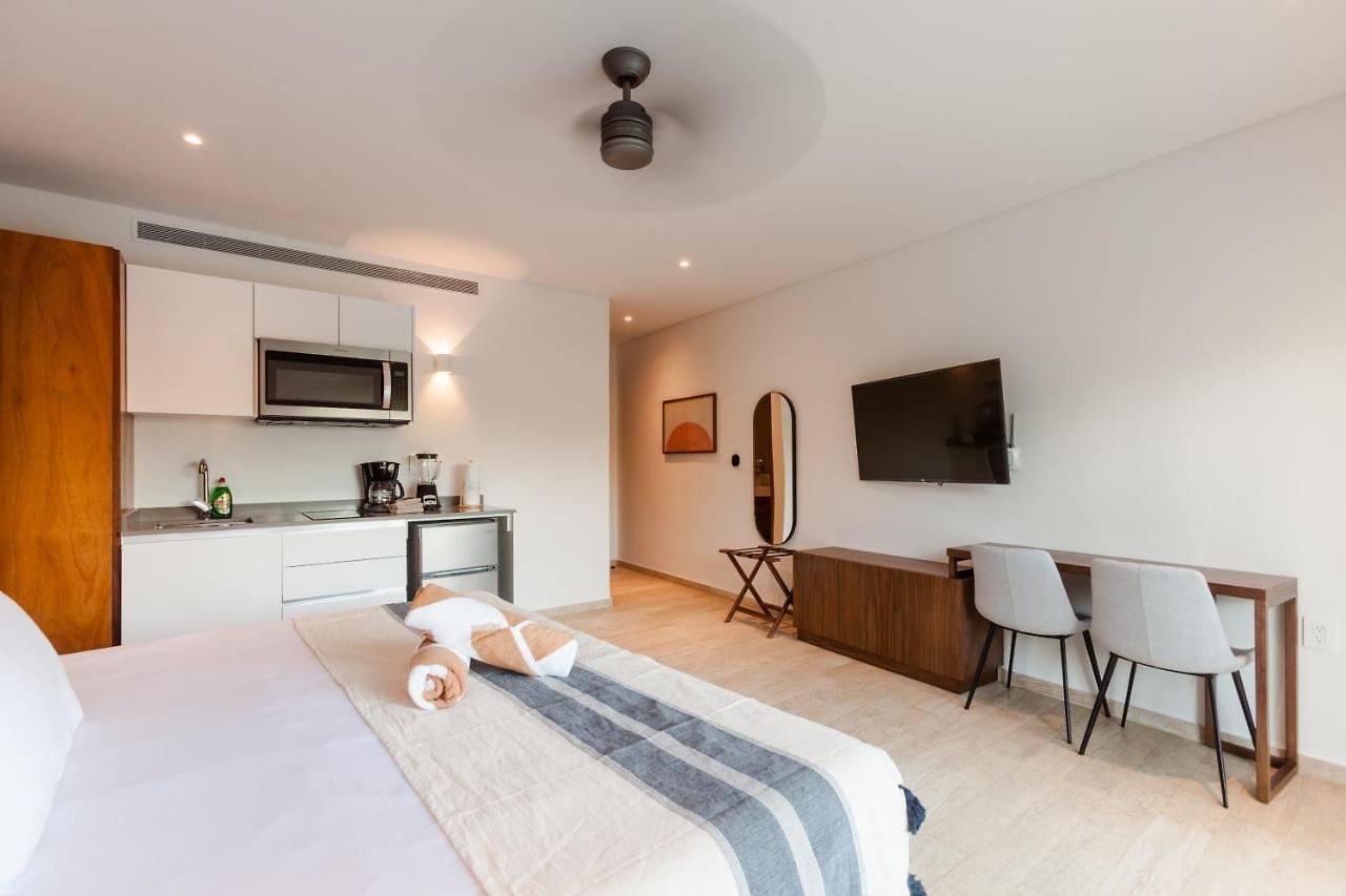 Apartamento Your Place In Town With Pool, Coworking And Gym Located At Park Lagunas Tulum