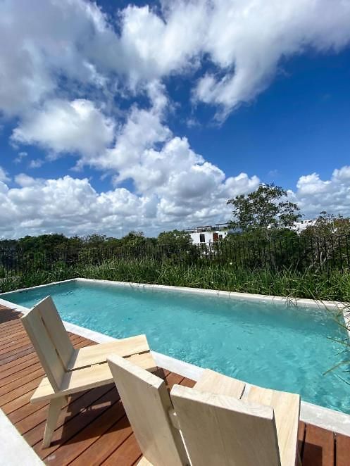 In Aldea Zama With Private Pool-transportation Included! Apartment Tulum