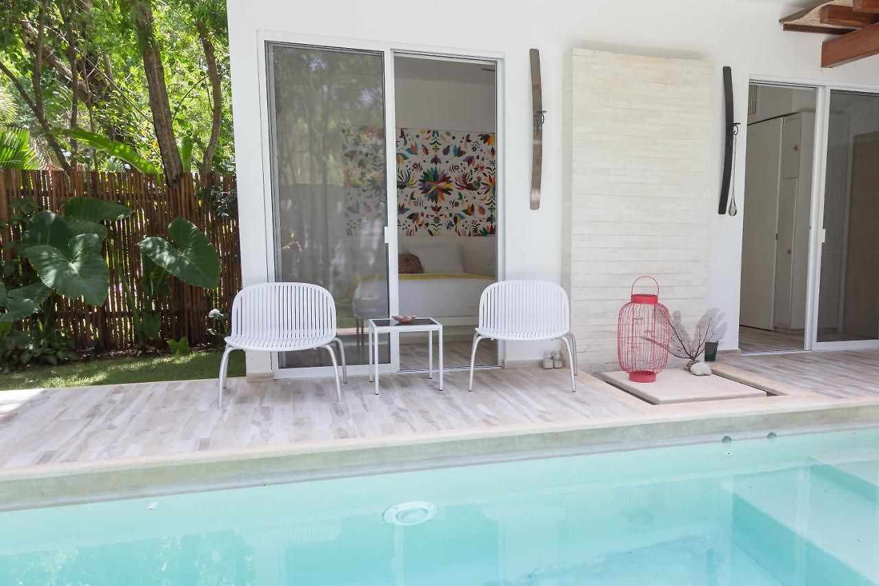 Luxury Private , Private Pool, Private Garden, Jacuzzi, 24hours Security * Tulum