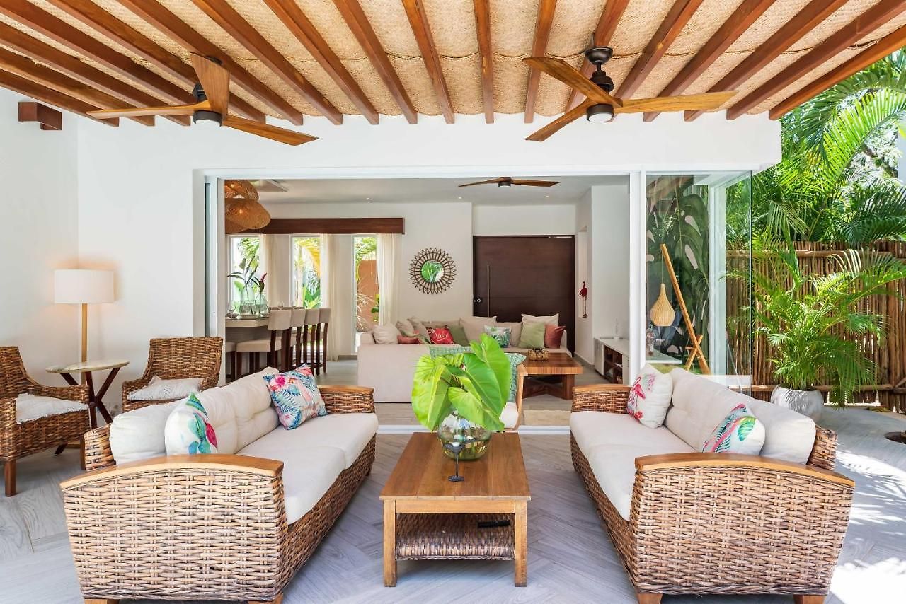 Ek'balam & Flamingo, Luxury Villas, Private Pool, Private Garden, Jacuzzi, 24h Security *
