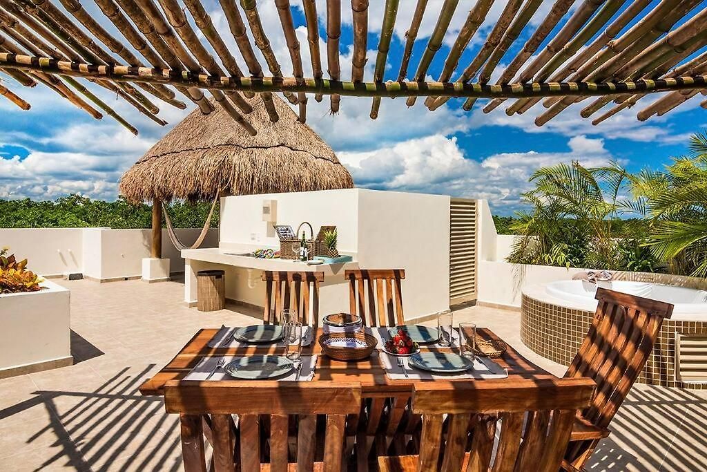Aldea Zama Penthouse With Private Rooftop Apartamento