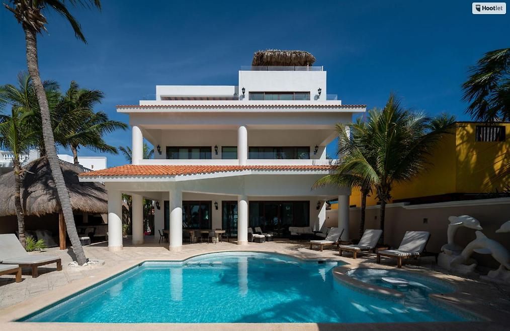 Сasa de vacaciones Mansion In Soliman Bay For 34 Guests! Tulum