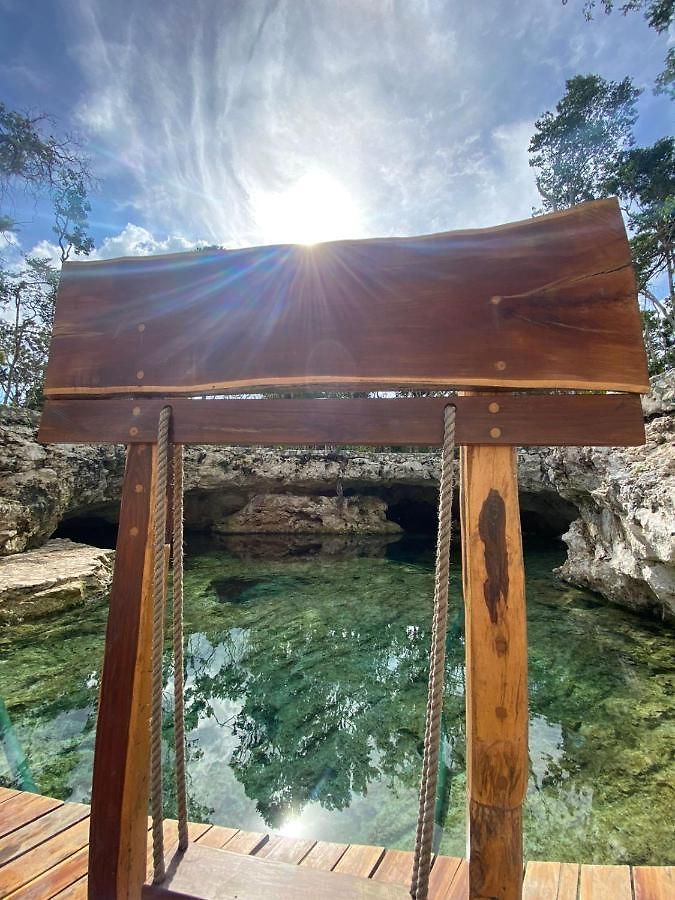 Room In The Jungle + Private Natural Cenote Tulum